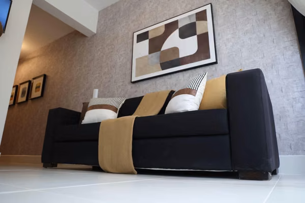 Apartamento En Alquiler De 1 Habitación Y 2 Baños En Piantini