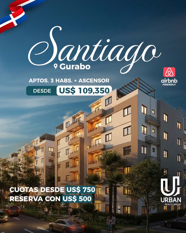 Apartamentos de 3 Habitaciones Con Ascensor desde US$109,350
