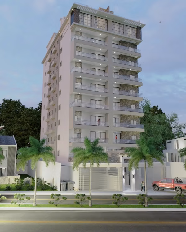 Apartments in Torre in Villa Mella of 2 and 3 rooms