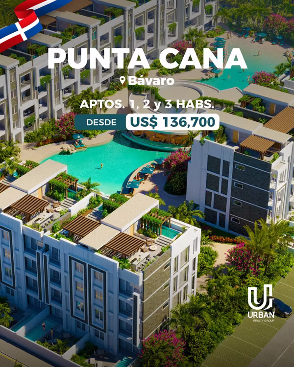 Apartamentos de 1, 2 y 3 Habitaciones Con Playa Privada