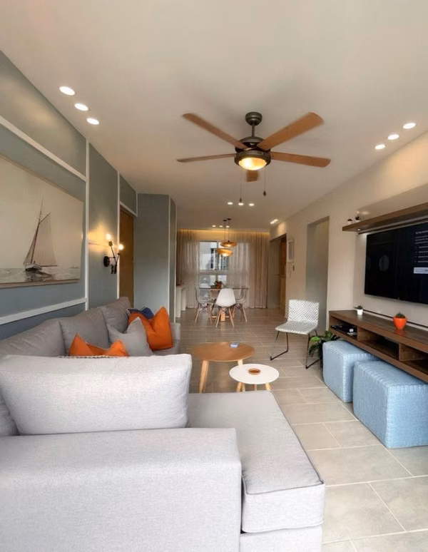 Furnished apartment in Villa Duarte