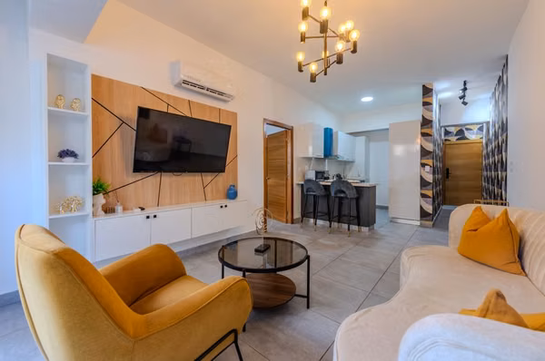 Apartment for Rent of 1 Hab. Furnished in Bella Vista, National District, Santo Domingo.
