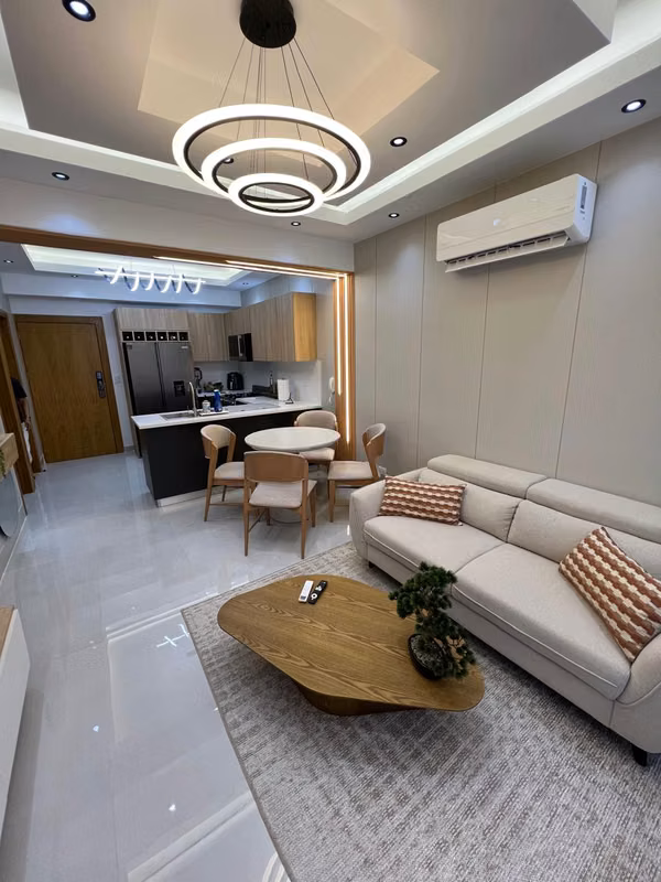 Sell 1 bedroom furnished apartment and 2 parking lot in the Esperilla