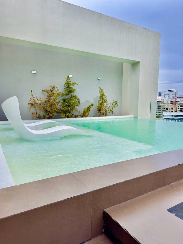 4672 Apartamento en venta en Bella Vista, Santo Domingo | 1 habitación | 80 m² | Amueblado