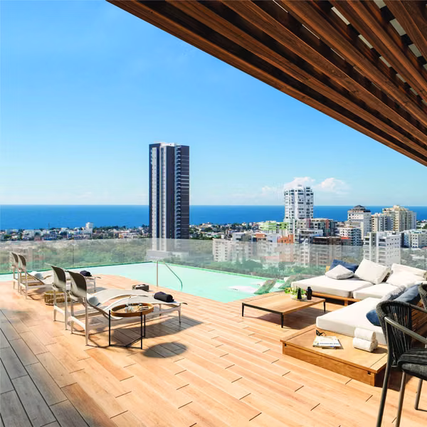 Apartamento en Venta en Cacicazgos Vista al Mar, Piso Alto
