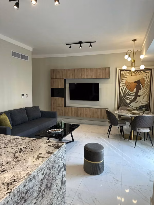 Apartamento En Alquiler De 1 Habitación Y 2 Baños En Piantini