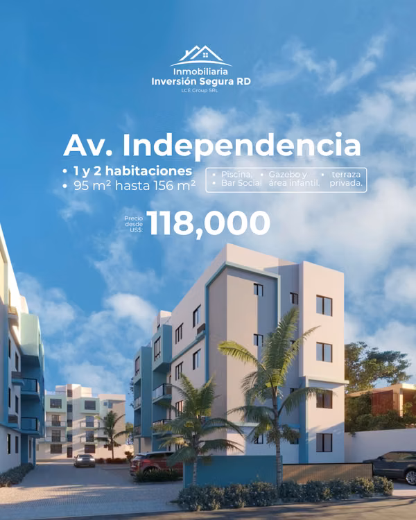 For sale apartments next delivery av. independence