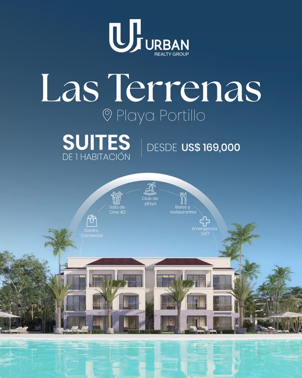 1 bedroom Suites in Playa Portillo Las Terrenas