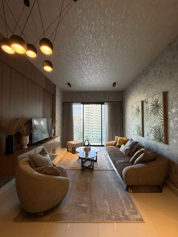 Apartamento En Alquiler De 1 Habitación Y 2 Baños En Piantini