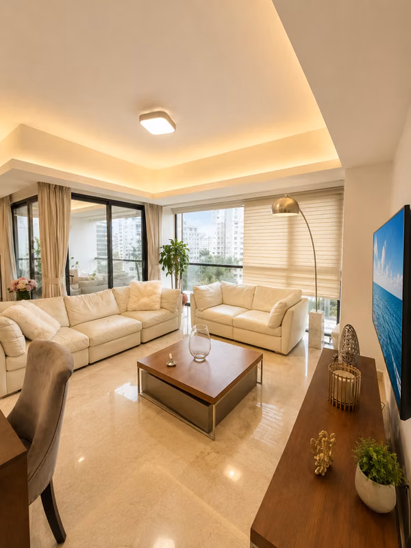 Apartamento Amueblado de Lujo en Piantini | 320 m² | 3 Habitaciones |