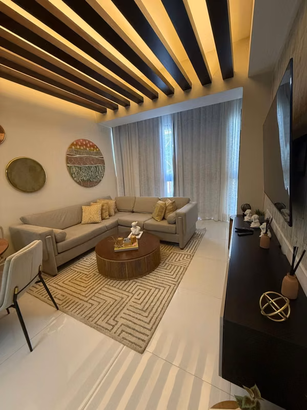Vendo apartamento amueblado de 2 habitaciones en Piantini