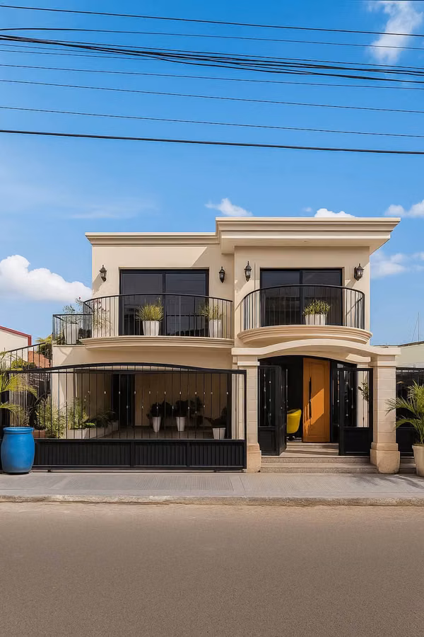 Hermosa casa de dos niveles en Santo Domingo Oeste