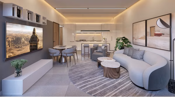 Proyecto de apartamentos de 1 y 2 habitaciones en Naco