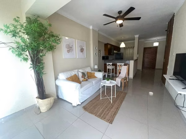 2 bedroom Furnished apartment in Gazcue.