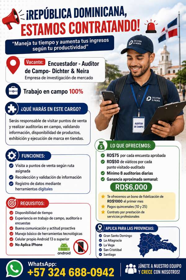 Encuestador de Campo
