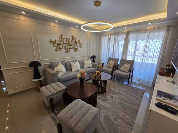First floor apartment with Patio in Villas Nacos Km 13 Duarte Highway in front of the Sirena.
