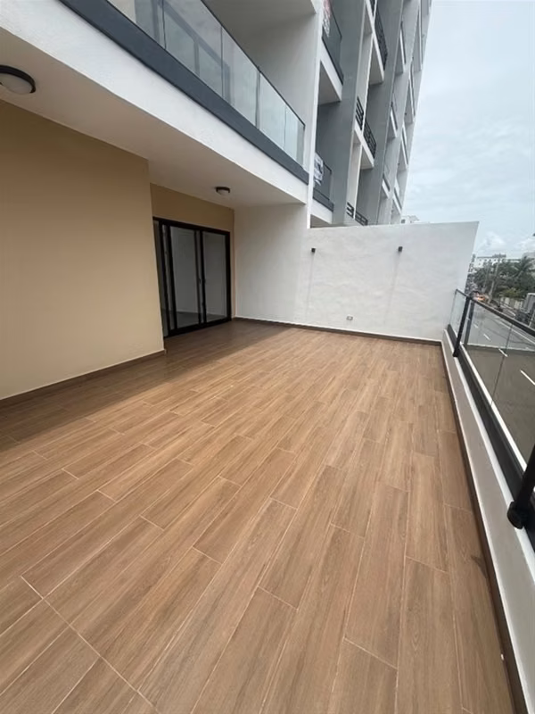 Bello Apartamento, Nuevo a estrenar, 2do con terraza, 3 Habitaciones, El Millón
