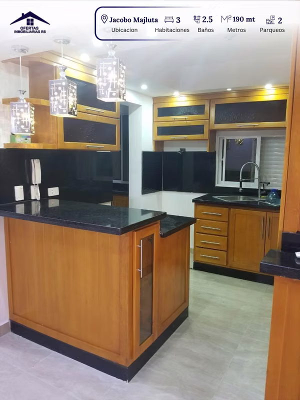 VENTA DE APARTAMENTO, 2DO NIVEL CON TERRAZA EN MARAÑON II, SANTO DOMINGO NORTE