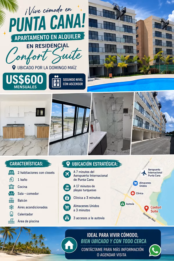 Alquiler Apartamento Punta Cana