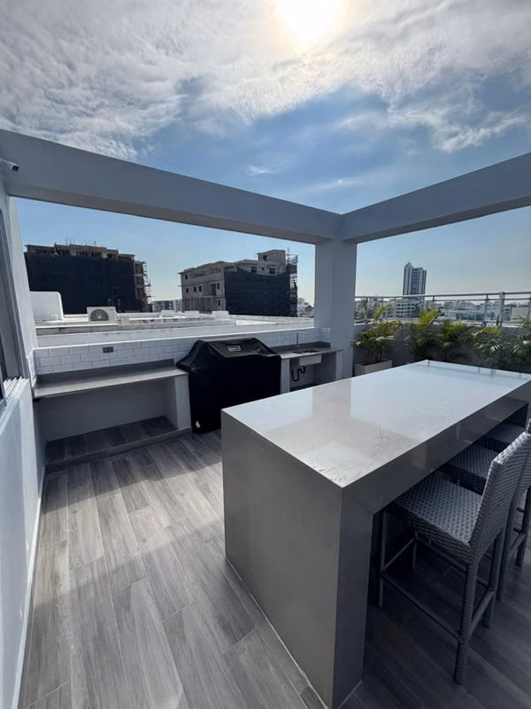 En El Millón venta de apartamento nuevo con terraza