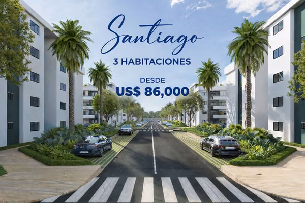 APARTAMENTOS EN VENTA EN PLANO EN SANTIAGO
