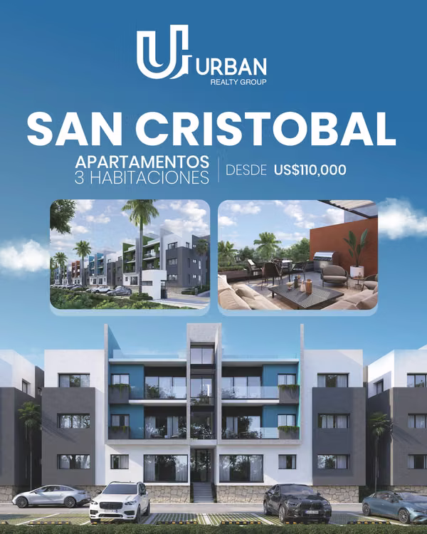 Apartamentos de 3 Habitaciones en San Cristobal