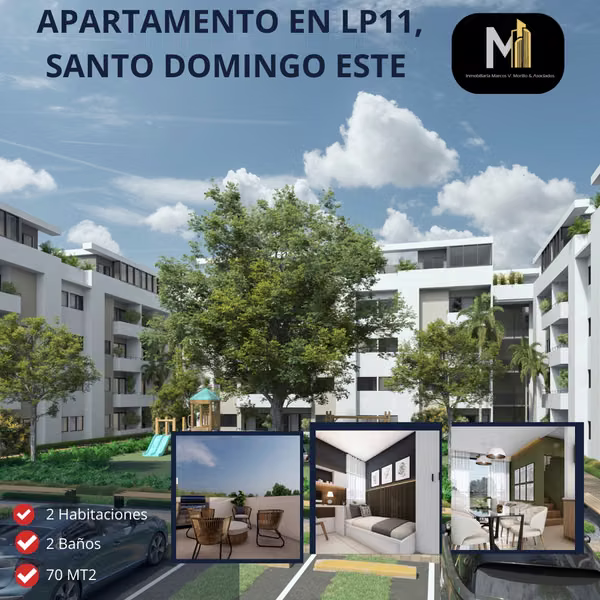 Vendo apartamento en santo domingo Este