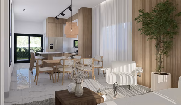 Villa project a few minutes from Downtown and the airport