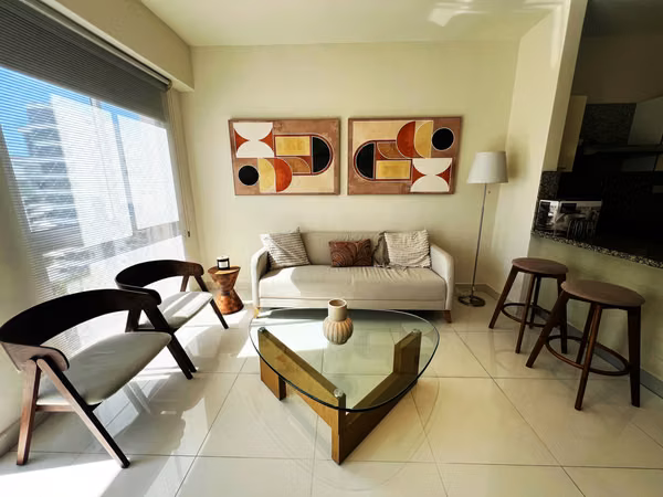 Apartamento en Alquiler en Paraiso Amueblado de DOS Habitaciones 