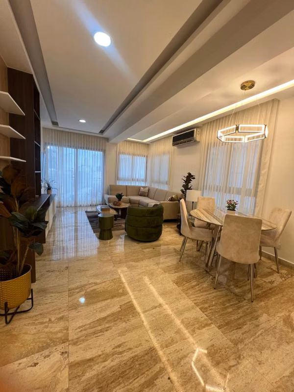 Furnished Apartment for Rent in Piantini Near Blue Mall