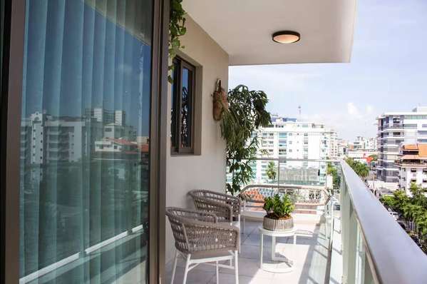 Apartamento en alquiler en Piantini totalmente amueblado