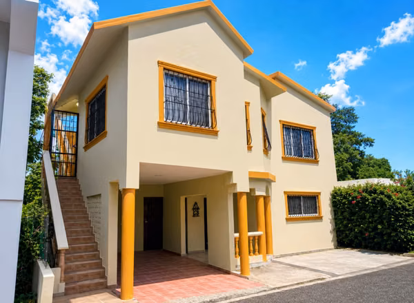 1763- TWO HOUSES EB UR. PELEGRIN, PTO. PTA.