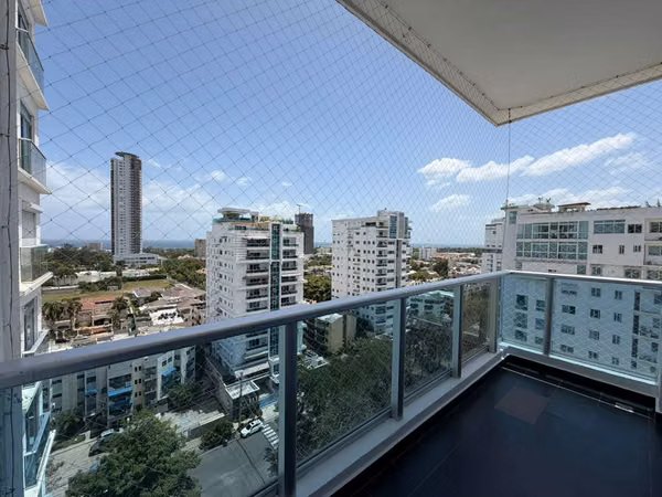 Apartamento en Bella Vista con vista al mar Bella Vista, Santo Domingo D.N. Alquiler