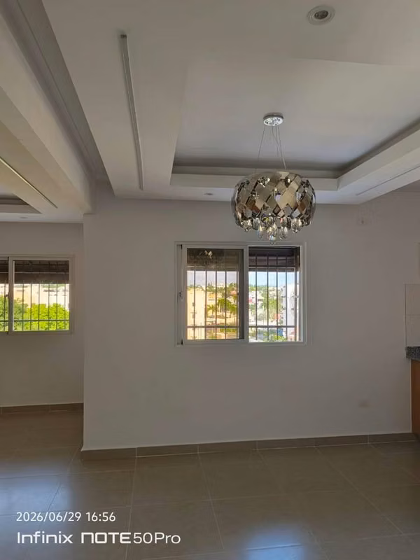 Alquilo Apartamento 3 Habitaciones, Altos de Arroyo Hondo, Res. Nuevas Terrazas, Piscina, Gym