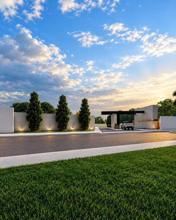 Solar of 424 m ² in private urbanization with pool, San Francisco de Macorís