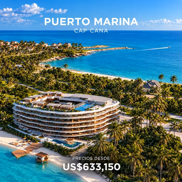 APARTMENTS FOR SALE IN CAP CANA SEAPORT RESIDENCES