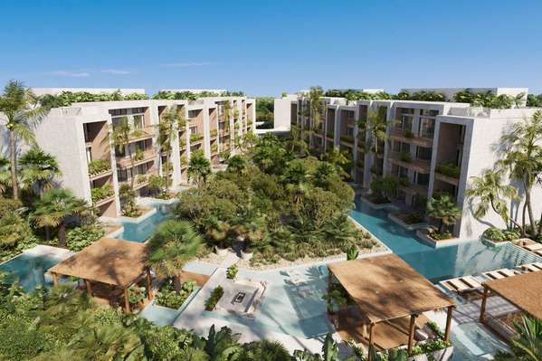 Apartments in Downtown Punta Cana - 124; 1 & 2 Rooms - 124; Delivery 2027