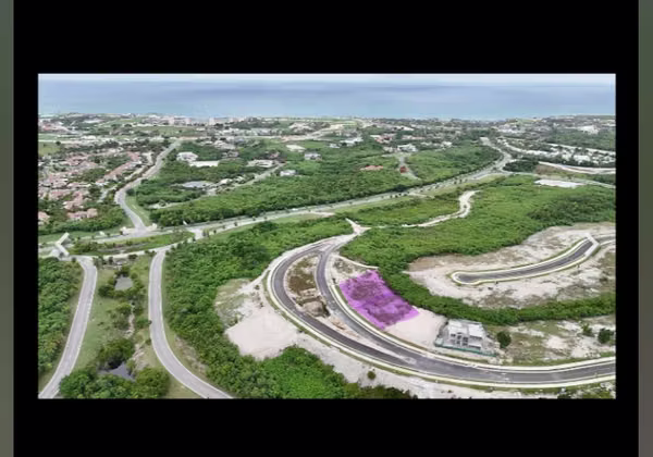 Beautiful land in Cap Cana with sea view