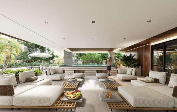 Apartment for sale in residential project in Gazcue