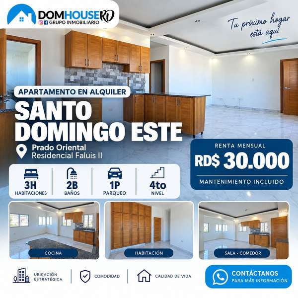 APARTMENT FOR RENT 3 ROOMS - HOLY SUNDAY EAST