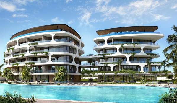 Residential Project of Apartments 1 and 2 hab in Bayahibe Dominican Republic.
