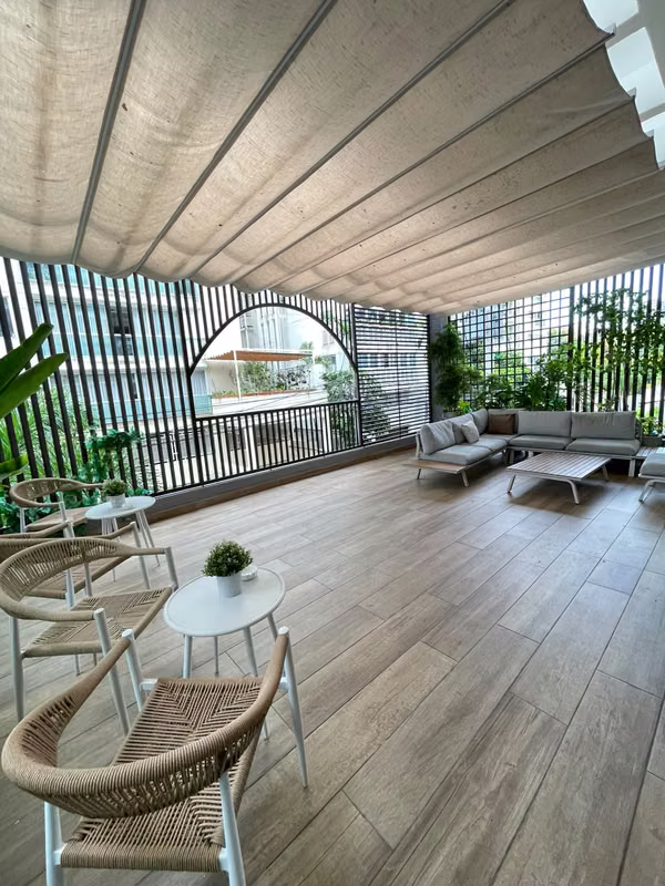 1 room furnished apartment is sold in Serralles