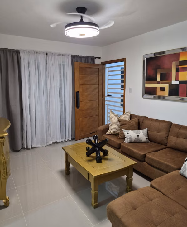Furnished apartment with pool next airport and beach