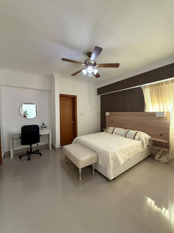 Furnished apartment, 1 room, Evaristo Morales