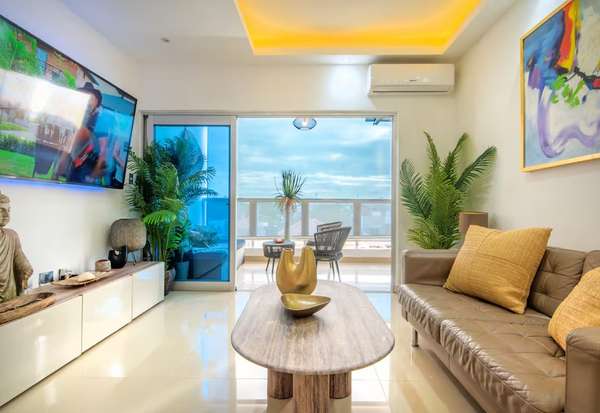 Furnished apartment for rent - Alma Rosa II Calle Bonaire Santo Domingo East