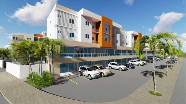 First level commercial place in Villa Aura, Santo Domingo West