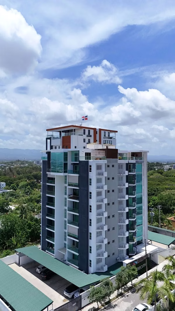 Apartment in Torre with View to the City of the Heart, Living, Santiago.