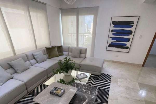 Apartment for rent in Piantini Furnished TRES Rooms