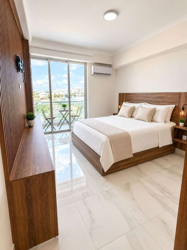 Estudio Amueblado en Alquiler en El Millón, Santo Domingo