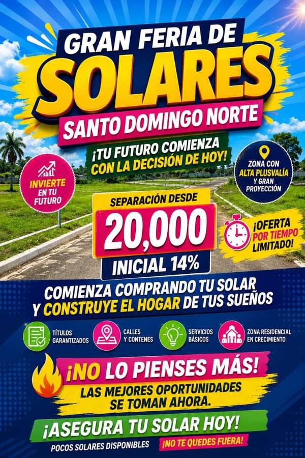 Solares en venta al mejor precio 